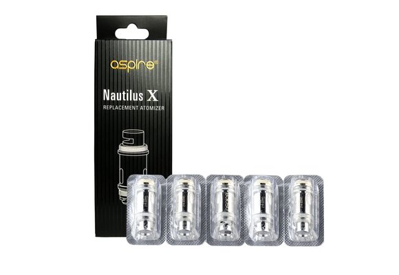 Aspire - Vape Replacement Coils Atomizer Nautilus X 1.8Ω 5pk