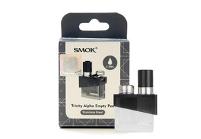 Smok - Pod Trinity Alpha Empty Stainless Steel