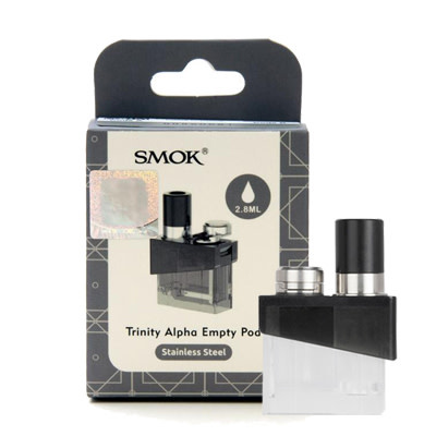 Smok - Pod Trinity Alpha Empty Stainless Steel