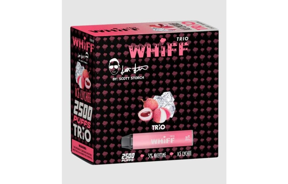 Whiff - Disposable Vape Trio 2500 3%