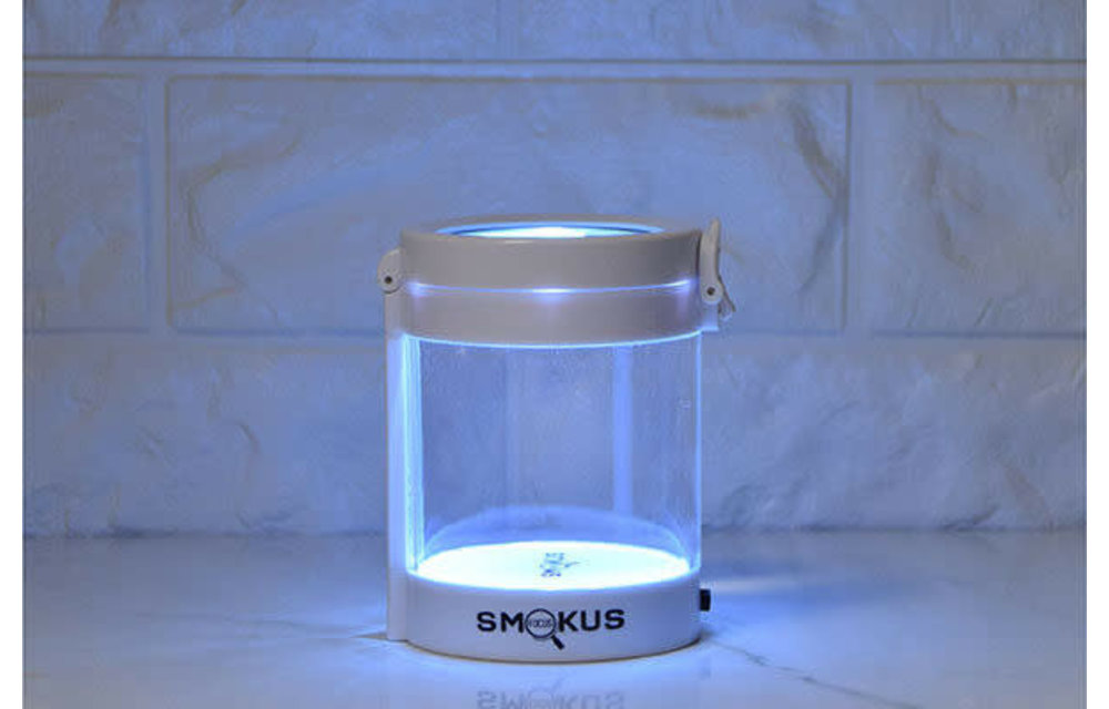Smokus Focus - Storage Jar Stash White LED