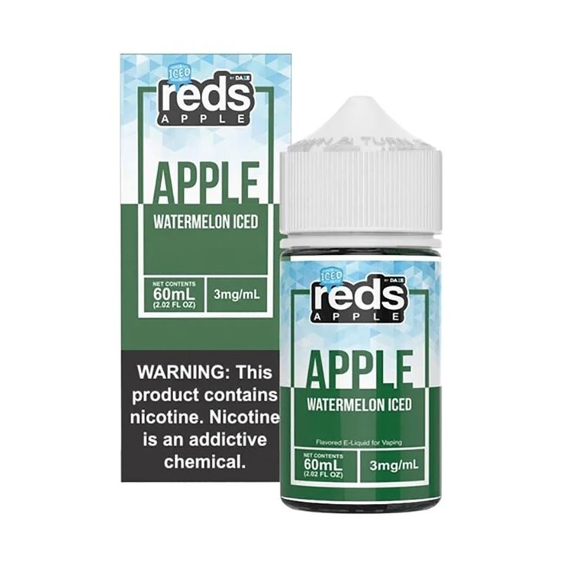Reds - Vape Juice Apple Watermelon Iced 60ml 6mg