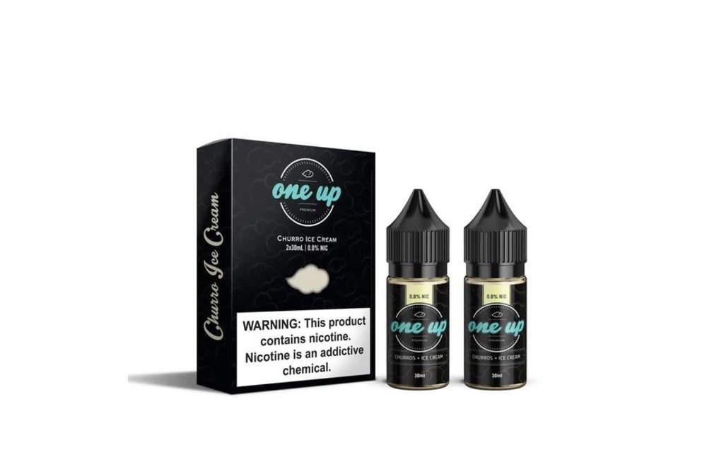 One Up - Vape Juice Churros Ice Cream 30ml 0.3%