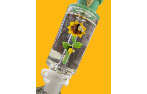 Apollo - Water Pipe Glycerin Sunflower Series 18"
