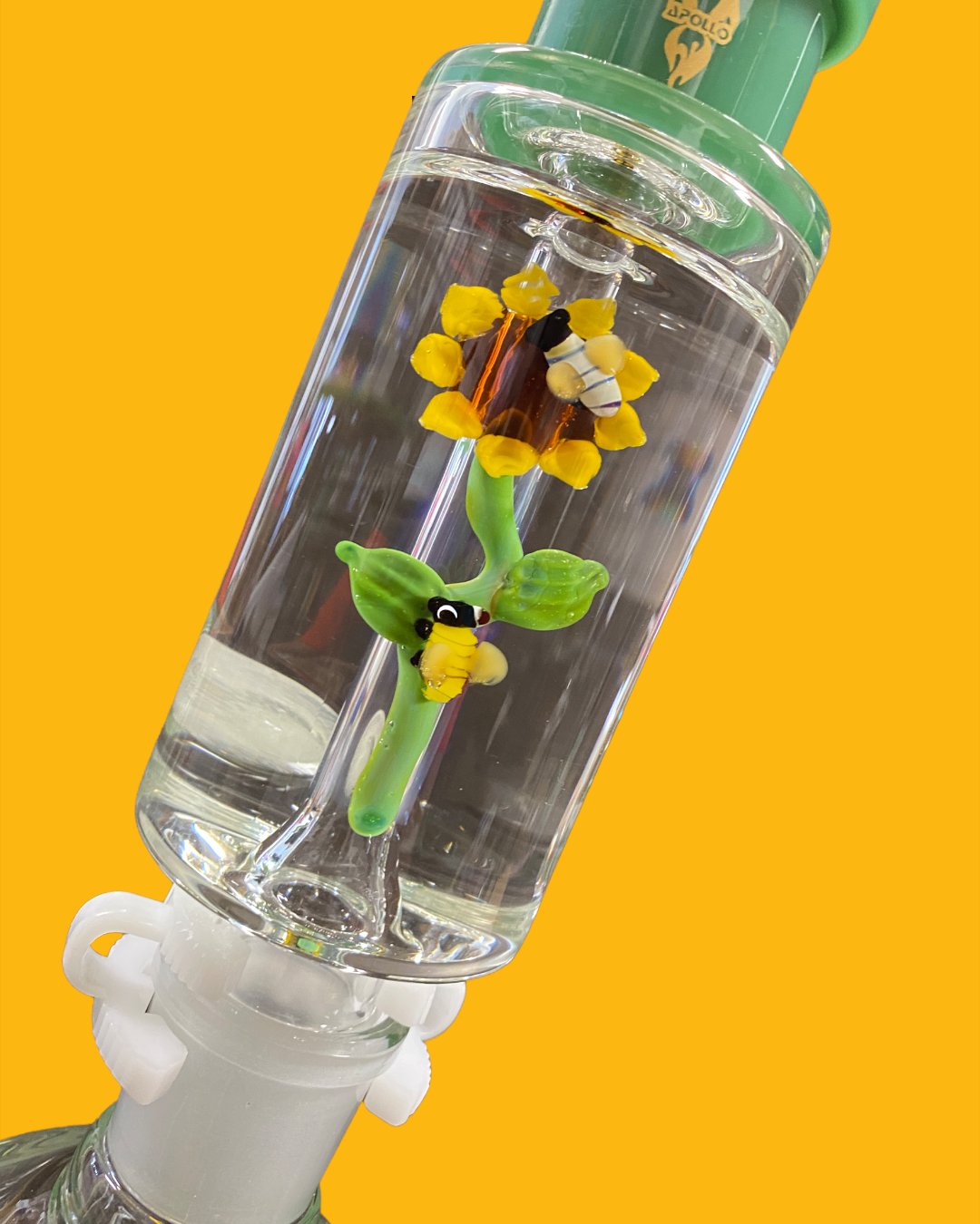 Apollo - Water Pipe Glycerin Sunflower Series 18"