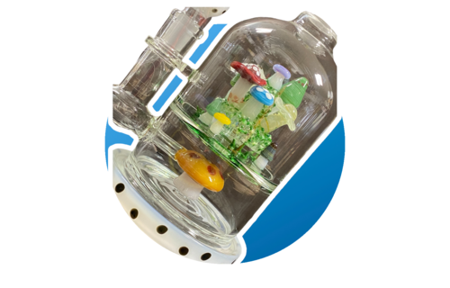 Apollo - Water Pipe Glycerin Mushroom Series 18"