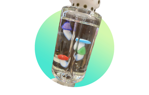 Apollo - Water Pipe Glycerin Mushroom Series 14"