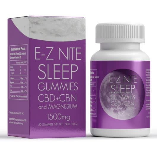 E Z Nite - CBD Gummies 1500mg 50ct