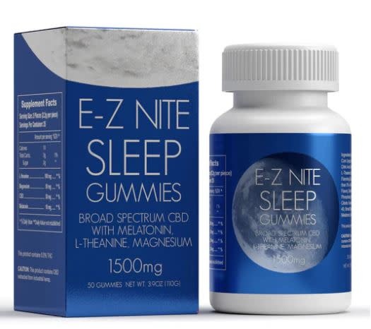 E Z Nite - CBD Gummies 1500mg 50ct