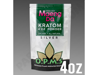 OPMS - Kratom Powder Silver Maeng Da 4oz