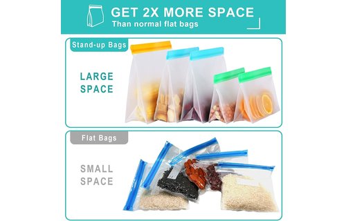 TGR - Reusable Zip Lock BPA Free