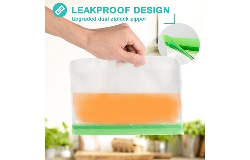 TGR - Reusable Zip Lock BPA Free