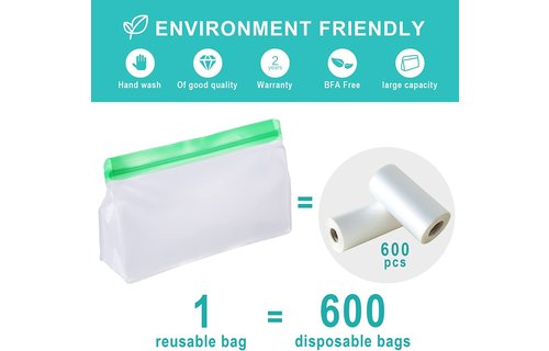 TGR - Reusable Zip Lock BPA Free