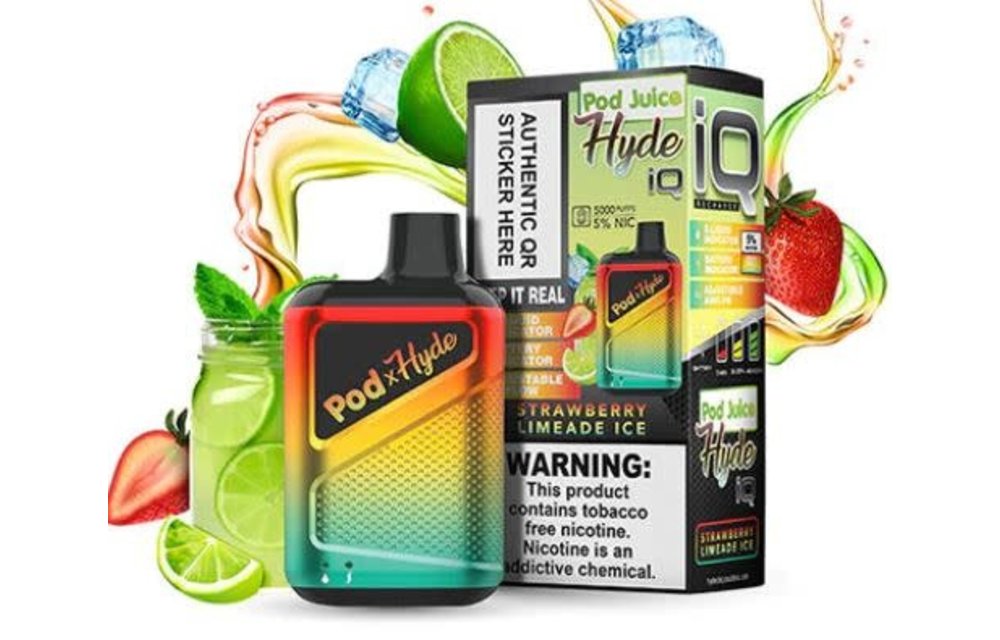 Hyde IQ Disposable Vape Rechargeable 5000 Puffs