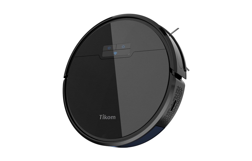 Robot Vacuum and Mop, Tikom G8000 Robot Vacuum Cleaner, 2700Pa Strong Suction, Self-Charging, Good for Pet Hair, Hard Floors, Black