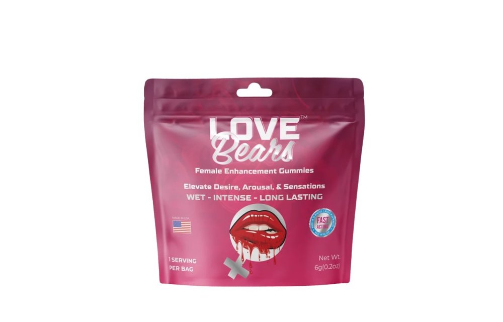 Love Bears - Natural Female Libido Enhancement Booster Gummies 6g