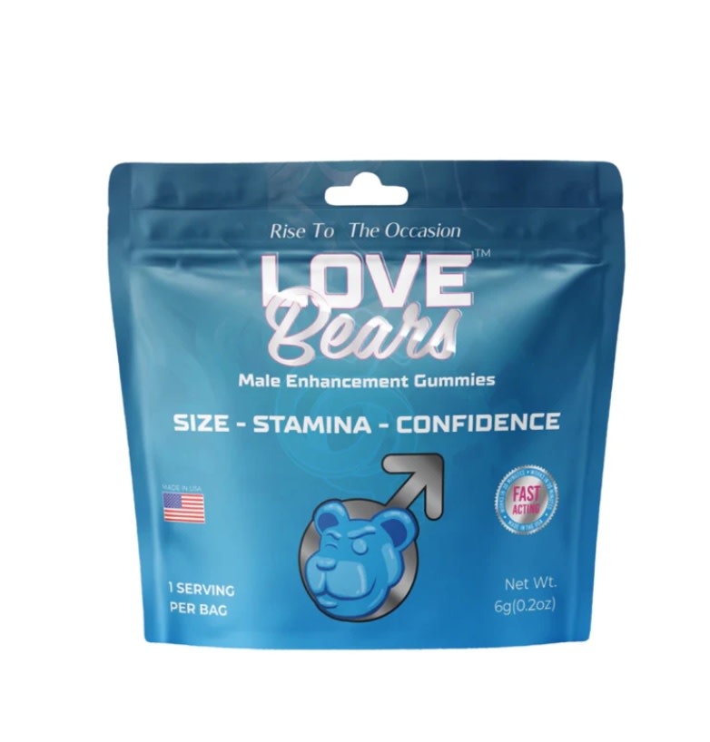 Love Bears  - Natural Male Libido Enhancement Booster Gummies 6g