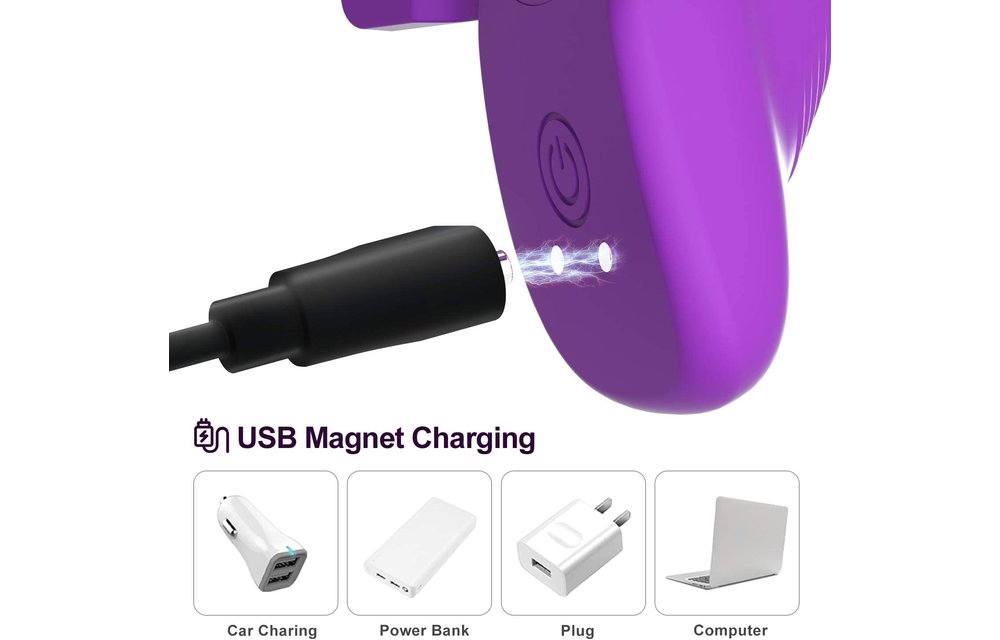 Adult Sex Toys - Remote Controlled Quiet Wearable Clitoral Vibrator