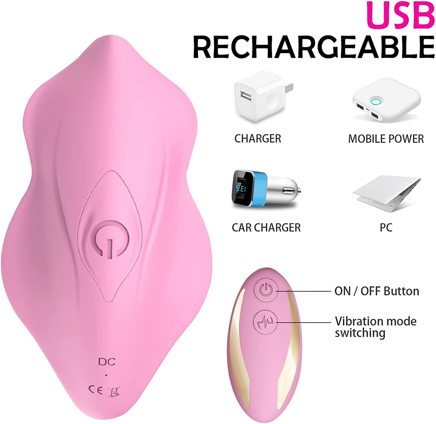 Women's Wearable Wireless Panty Vibrator | Clitoris Stimulation | Adult Sex  Toys