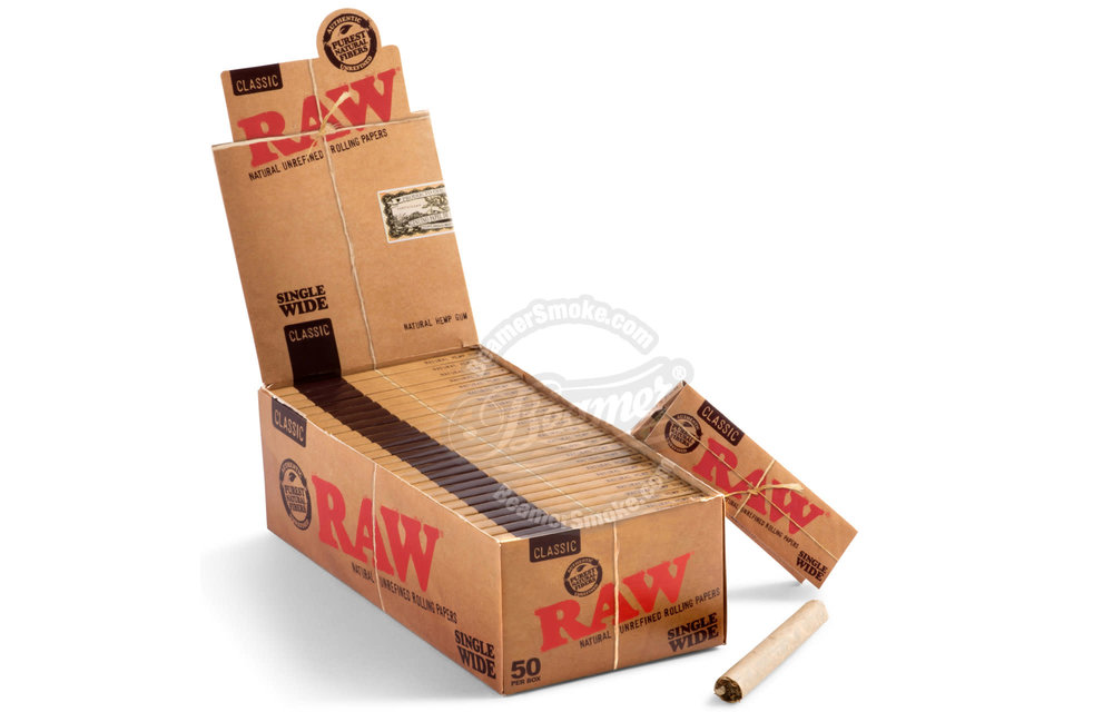 Raw - Rolling Papers Classic Single Wide 50ct
