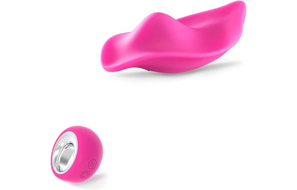 Adult Sex Toys -Remote Controlled Wearable Panty Invisible Clitoral Stimulator for Couples