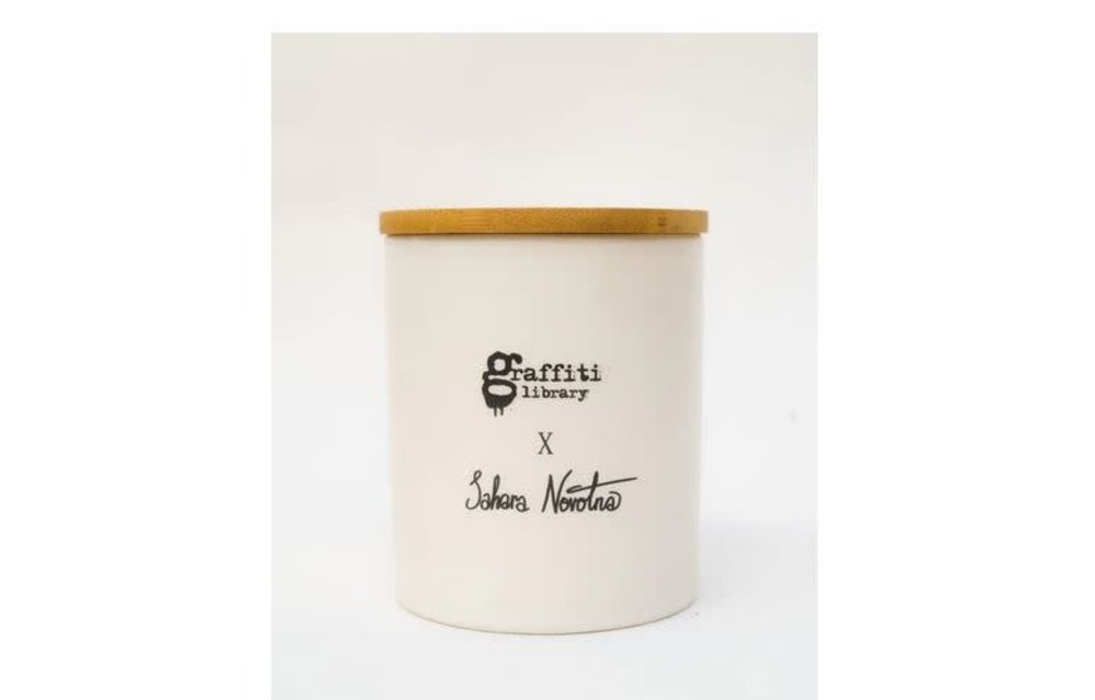 Graffiti Library - Aroma Candle Chill Pill (Lemon Wood Vanilla)