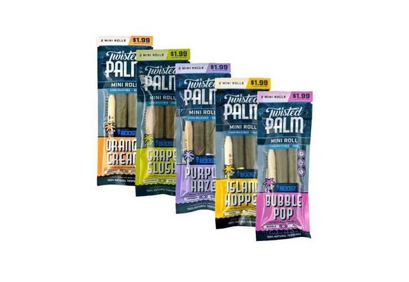 Twisted Palm - Herbal Wraps Mini Rolls