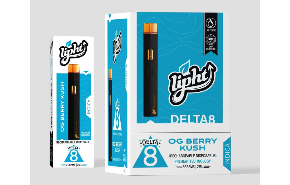 Lipht - Delta 8 Disposable Vape