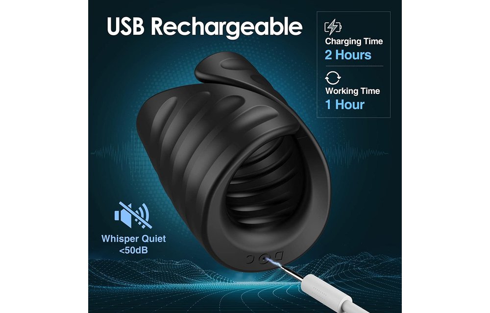 Adult Sex Toys -Male Masturbator Glans Trainer Stimulator with APP Control