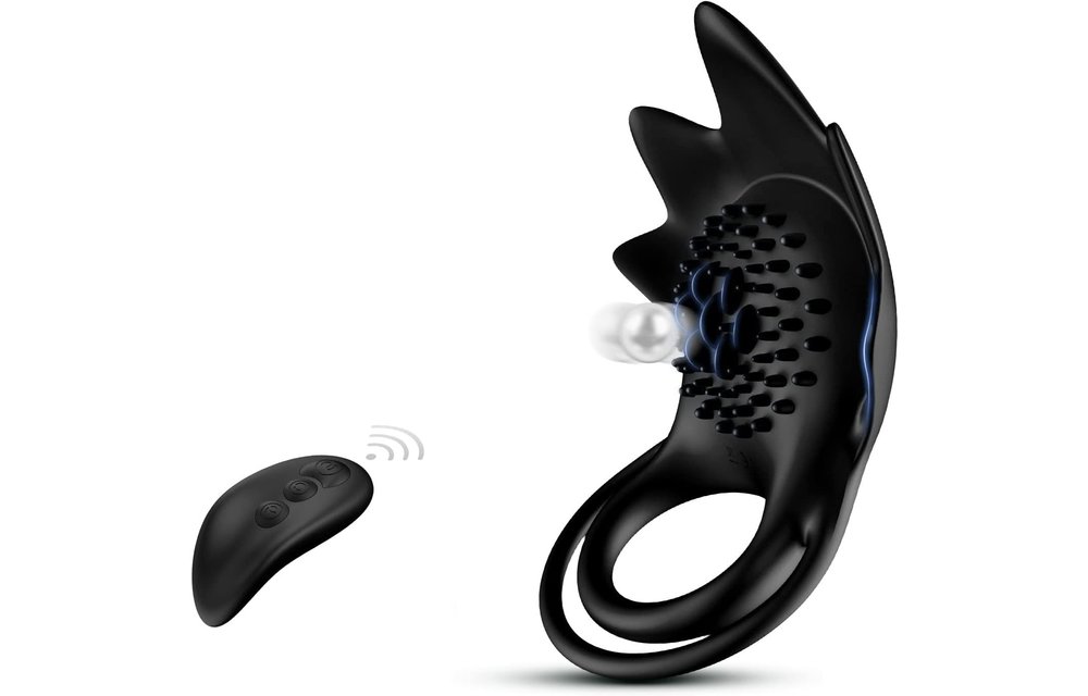 Adult Sex Toys - Vibrating Penis Ring with Testicles Teaser