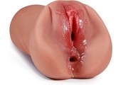 Adult Sex Toys - Realistic Masturbator Twin Tunnels Realistic Vagina and Ass