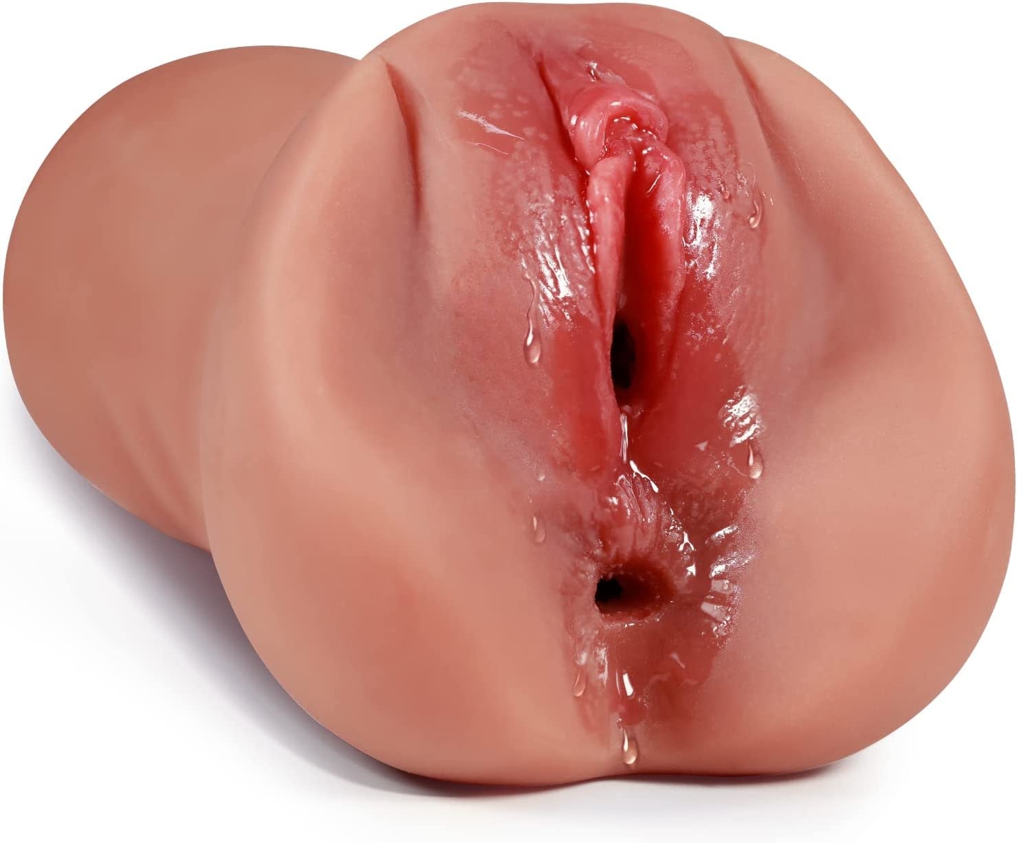 Adult Sex Toys - Realistic Masturbator Twin Tunnels Realistic Vagina and Ass