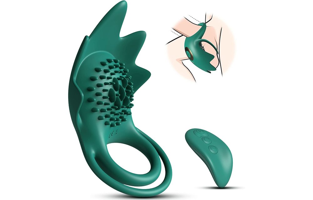 Adult Sex Toys - Vibrating Penis Ring with Testicles Teaser