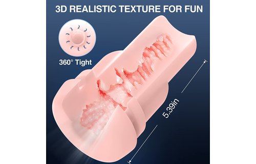 Adult Sex Toys - Male Masturbator Sucking, Vibrating, Stroking and Heating Masturbation Cup