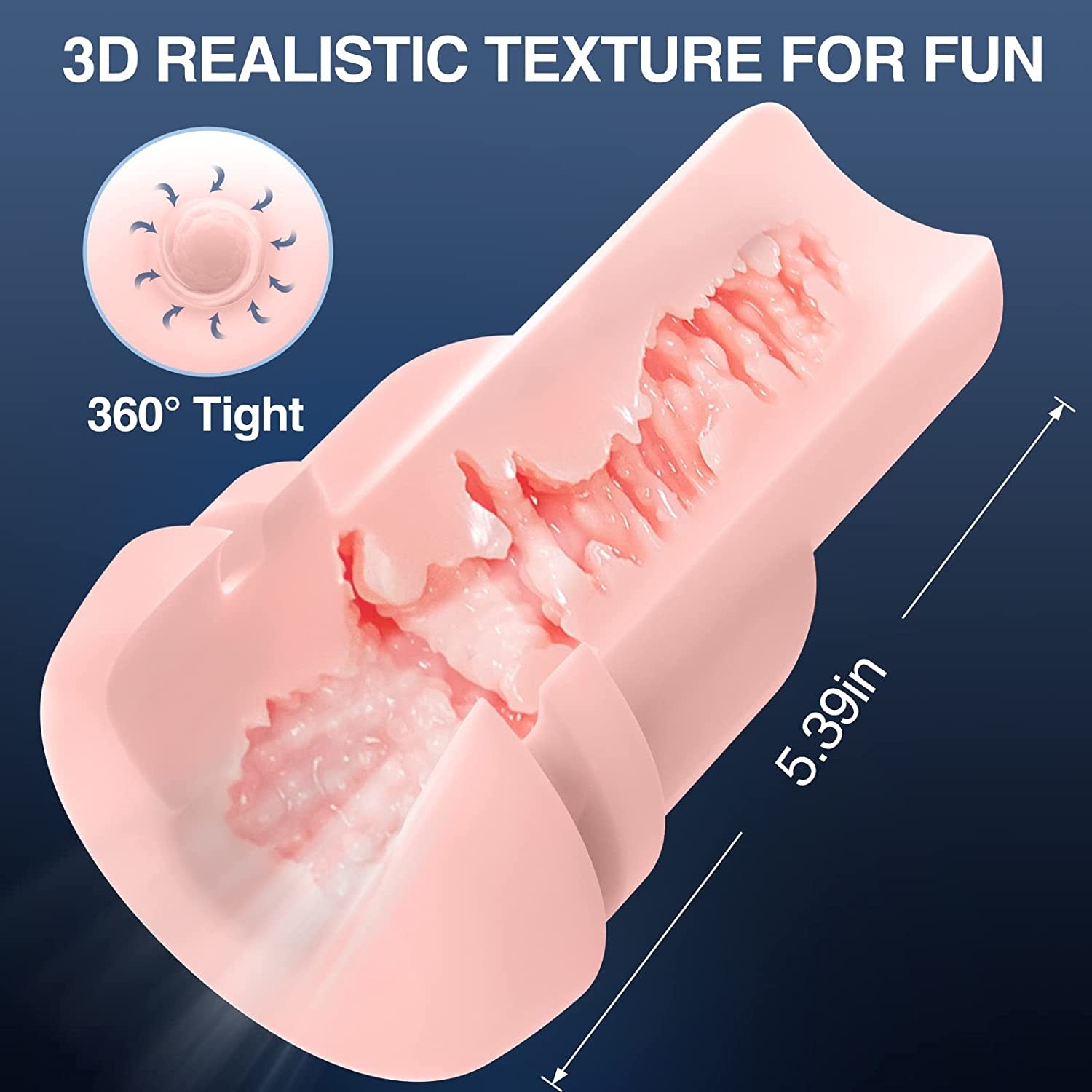 Adult Sex Toys - Male Masturbator Sucking, Vibrating, Stroking and Heating Masturbation Cup