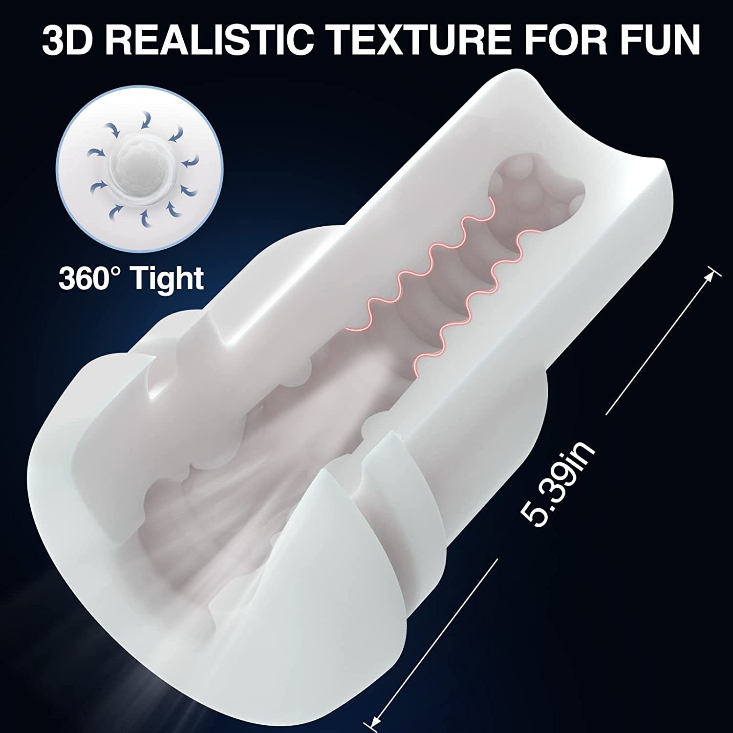 Adult Sex Toys - Male Masturbator Sucking, Vibrating, Stroking and Heating Masturbation Cup