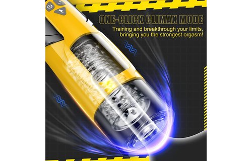 Adult Sex Toys - Male Masturbator Cup with Thrusting & Rotating Modes