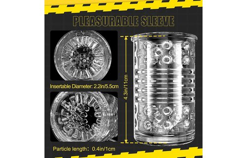 Adult Sex Toys - Male Masturbator Cup with Thrusting & Rotating Modes