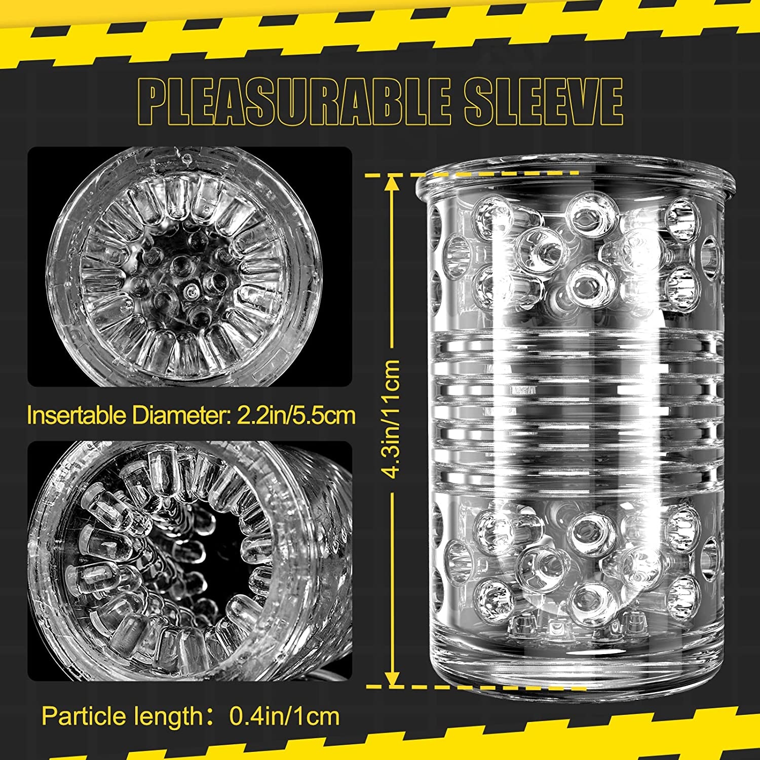 Adult Sex Toys - Male Masturbator Cup with Thrusting & Rotating Modes