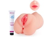 Adult Sex Toys - Male Masturbator 3D Realistic Masturbator Toy with 3 Holes