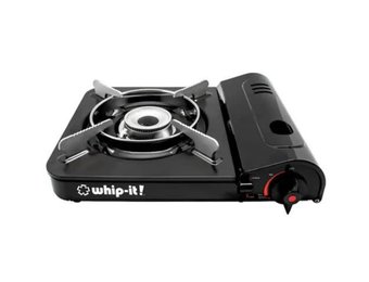 Whip It! - Butane Stove w/ Adjustable Flame & Carrying Case