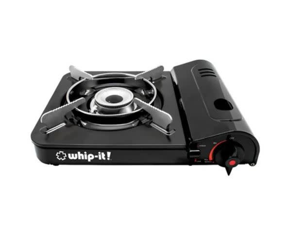 Whip It! - Butane Stove w/ Adjustable Flame & Carrying Case