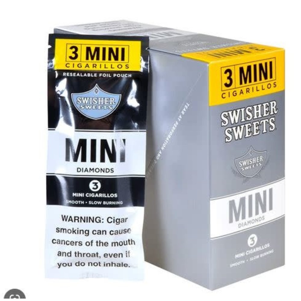 Swisher Sweets Blunt Wrap MINI Diamond TGRNOW Smoke Vape Delivery