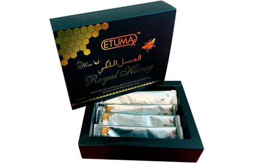 Etumax Etumax - Natural Male Libido Enhancement Booster Royal Honey PLUS  SILVER 20g - TGR-NOW Smoke Vape Delivery Los Angeles