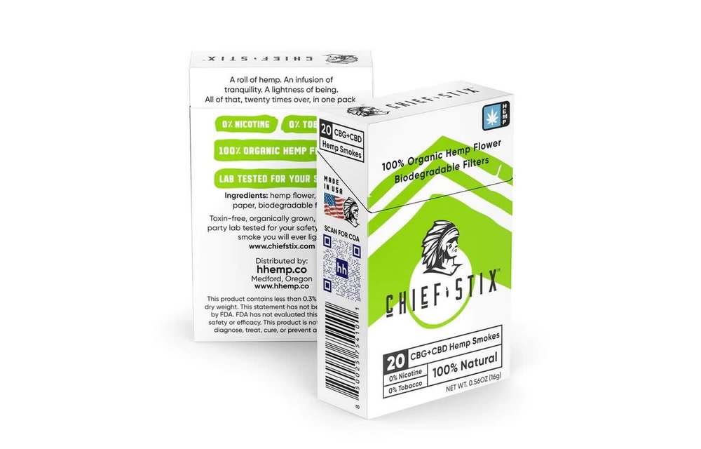 HHemp - Hempettes Smokes Chief Stix 10ct