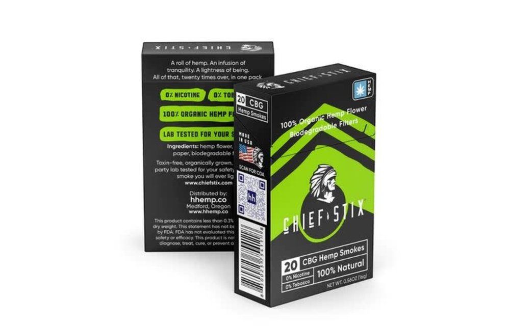 HHemp - Hempettes Smokes Chief Stix 10ct