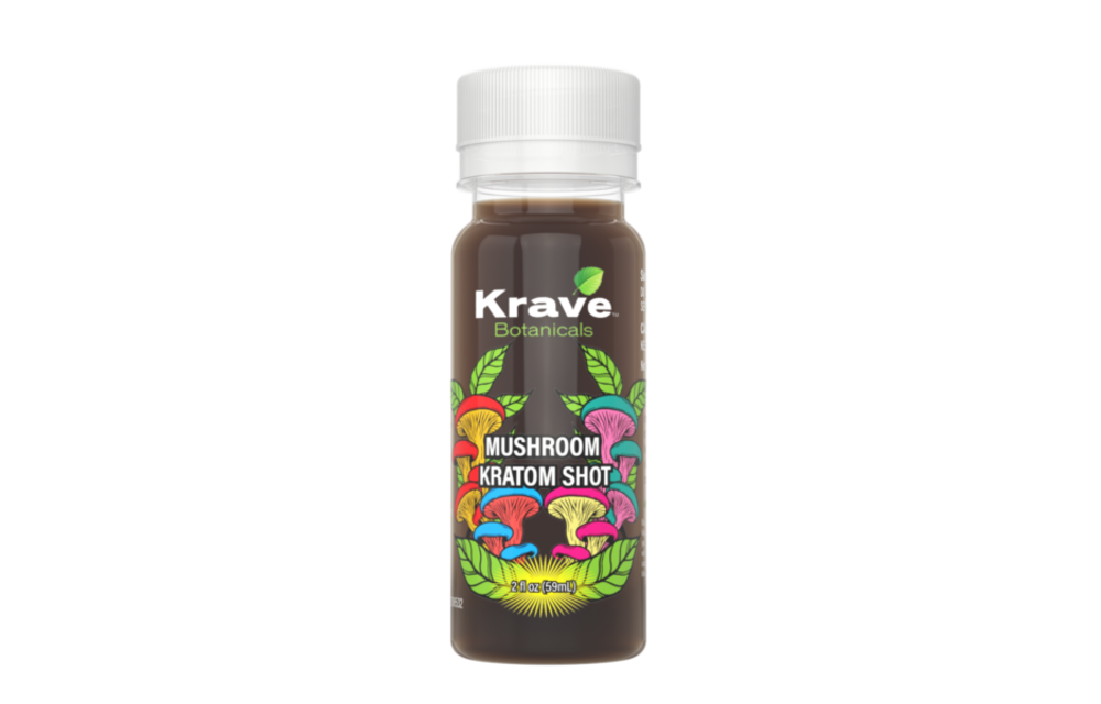 Krave Botanicals - Mushroom Kratom Shot