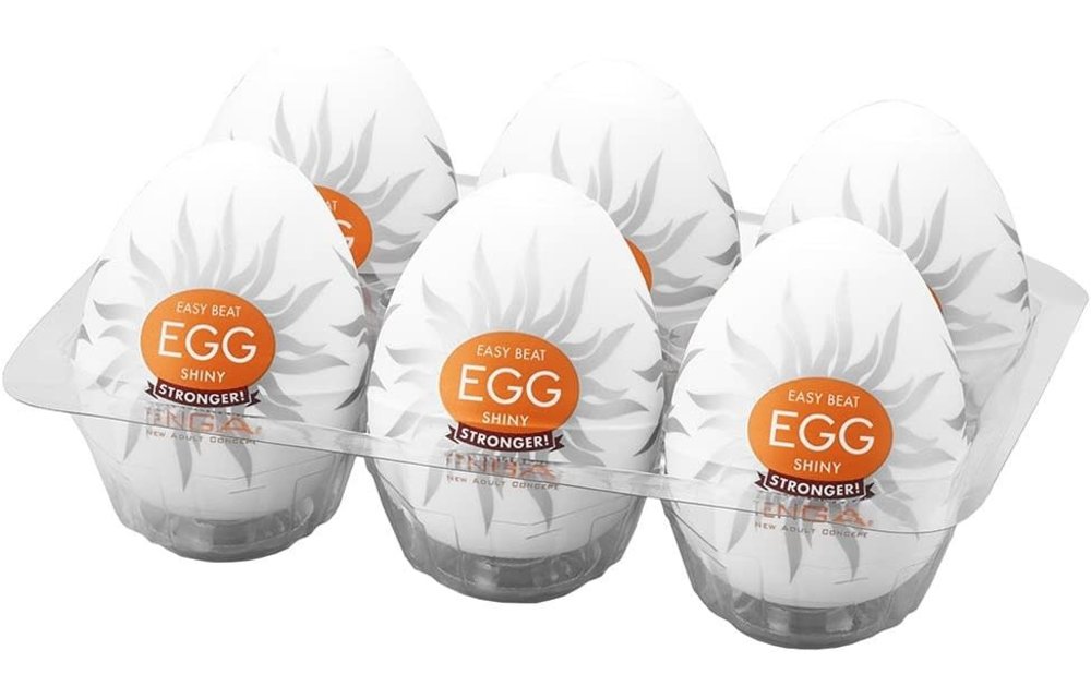 Adult Sex Toy - Easy Beat Tenga Egg Male Masturbator - SHINY
