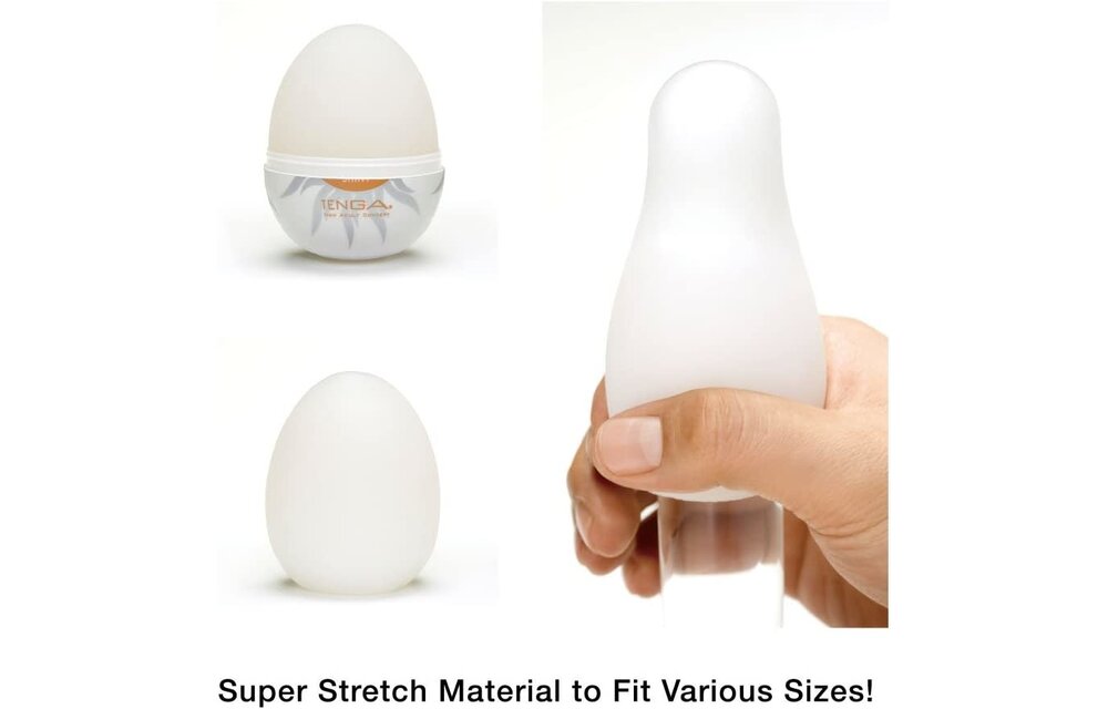 Adult Sex Toy - Easy Beat Tenga Egg Male Masturbator - SHINY