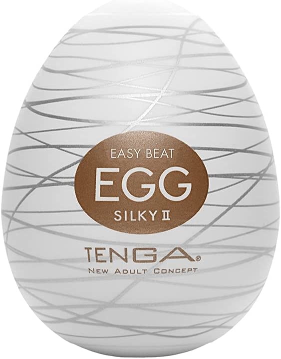 Adult Sex Toy - Easy Beat Tenga Egg Male Masturbator - SILKY II